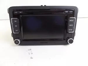 VW Jetta Stereo Radio Deck MK5 06-09 OEM 1K0 035 180 AC - Picture 1 of 11