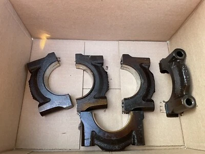 94 95 BMW E36 318 TI I IS COJINETE PRINCIPAL CIGÜEÑAL CIGÜEÑAL TAPAS DE RETENCIÓN Foto 1 de 3