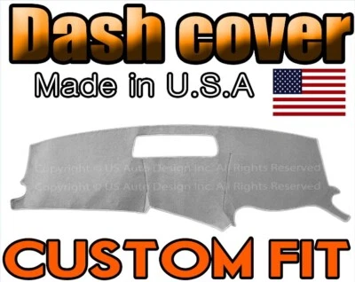fits 1996-2003  GMC SAFARI  VAN  DASH COVER MAT DASHBOARD PAD  /  LIGHT GREY - Image 1 of 4