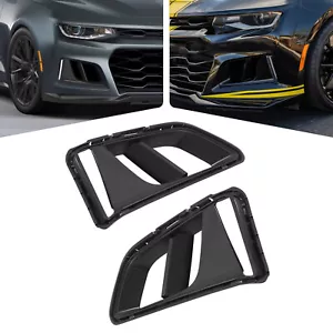 Left&Right Fog Light Cover for 2019-2023 Chevrolet Camaro Modified New - Picture 1 of 22