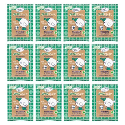 12er Pack Dresdner Essenz Dreckspatz Pflegebad Thymian-Pfefferminz-Duft 12x50 g