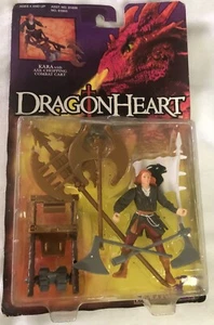 Figura de acción Kenner DragonHeart Kara 1995 nueva en paquete - Imagen 1 de 2