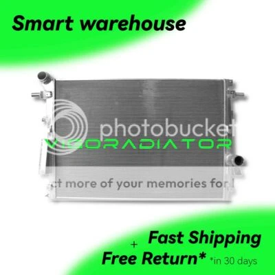 New Radiator fit Ford F-250 F-350 Super Duty 6.7L DIESEL PRIMARY 3ROWS 2011-2016 - Image 1 of 4