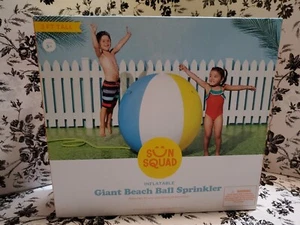 Sun Squad Imflatable Giant Beach Ball Sprinkler 3 Ft Tall NEW - Picture 1 of 3