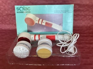 Masajeador infrarrojo Solac 11W incl. accesorios modelo 205 - Imagen 1 de 8