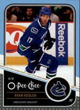 2011-12 O-Pee-Chee Canucks Hockey Card #14 Ryan Kesler
