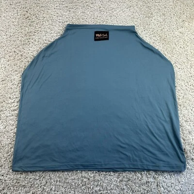 Carrinho de bebê Milk Snob Luxe Nursing Privacy Cover jade/azul amamentação - Imagem 1 de 4