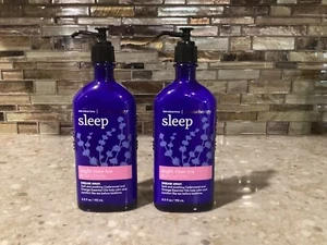 Bath & Body Works Aromatherapy ~ NIGHT TIME TEA ~ BODY LOTION x 2 ~FREE SHIPPING - Picture 1 of 2