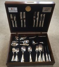 Dubarry Arthur Price 25 Year Silver Plate 50x Piece 8 People Canteen Cutlery