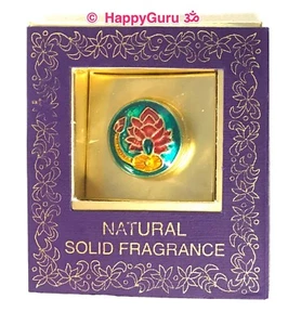"Neroli" Solid Concentrate Perfume in Brass Tin By Song Of India 4gm - Picture 1 of 7
