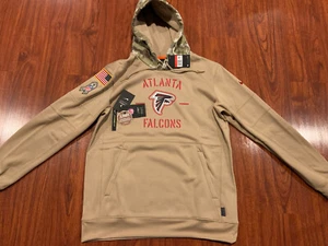 Nike Men’s Atlanta Falcons Salute To Service Hoodie Sweatshirt Large L NFL - Picture 1 of 11
