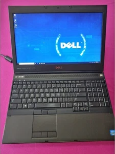 FAST! Dell M4700 Intel I7-3740qm 2.7-3.7Ghz 12GB NEW 256GB SSD NVIDIA M1200 W10 - Picture 1 of 11