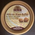 OKAY ALL NATURAL 100% PURE AFRICAN SHEA BUTTER YELLOW SMOOTH 7.5OZ FOR SKIN&HAIR