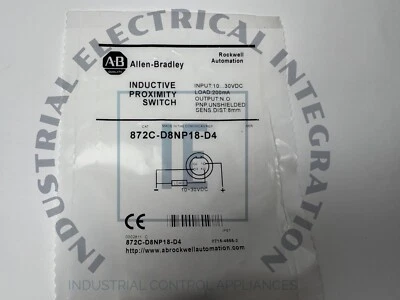 872C-D8NP18-D4 1PCS NEW For Allen Bradley Proximity Switch Sensor  Fast delivery - Image 1 of 4