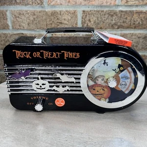 Radio Rapsody Espeluznante Estilo Vintage Mr. Halloween Funciona con Pilas Nuevo - Imagen 1 de 11