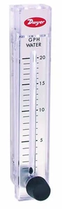 Dwyer? Rate-Master? Flowmeter RMB-52-SSV 3% Acc 5-50 SCFH air SS Valve PC Body - Picture 1 of 1