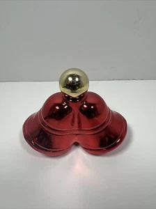 VTG AVON Christmas Bells A Wild Rose Cologne FULL Decanter Collectible  1oz - Picture 1 of 2