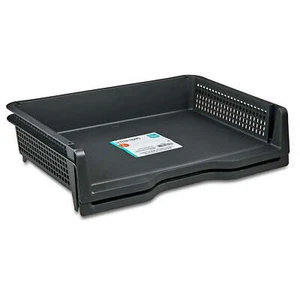 Stackable Plastic Letter Trays, Desktop File Document Organizers - Picture 1 of 5