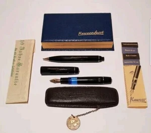 Vintage Kaweco Sport Set 126 OB 14c 585 & Kugelschreiber 619 im Etui ++ - Bild 1 von 6