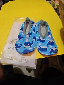 Baby Quick Dry Cartoon Water Shoes Toddler Size M Summer/Beach /Swimming - Picture 1 of 5