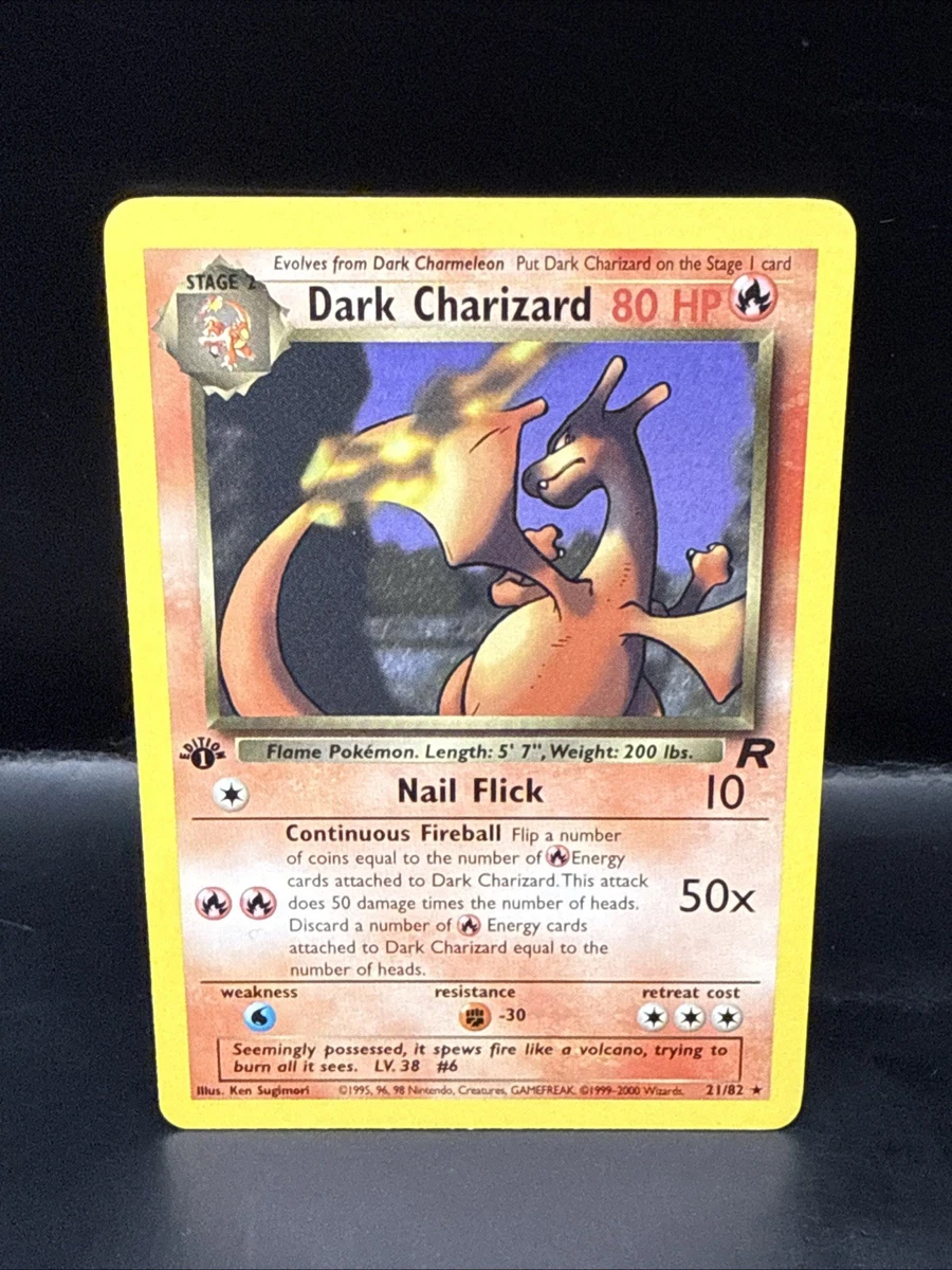 Preços baixos em Cartões individuais de Pokémon Charizard primeira