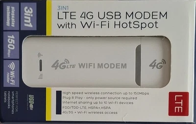 ==LTE==4G USB MODEM with WI-Fi HotSpot==NEU==OVP== - Bild 1 von 4