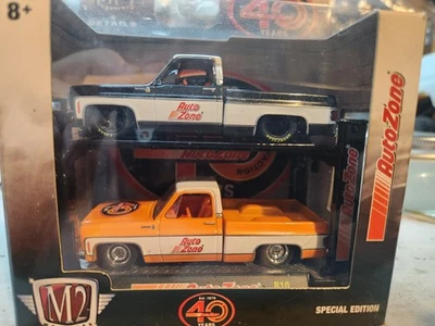 Máquinas M2 raras VHTF Chevy Squarebody C10 AUTO ZONE 40 aniversario  Foto 1 de 4
