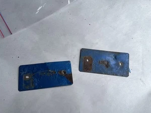 escort cabriolet Xr3i Paint Tag Plate Blue Mk4 Mk3 - Bild 1 von 5