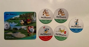 Walt Disney World Golf Mouse Pad And 5 Coasters - Photo 1/8