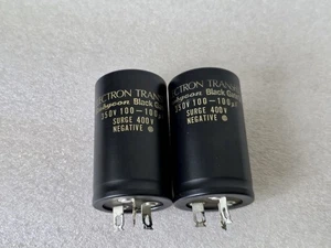Rubycon Black Gate SK 350V 100 uF-00μF Kondensator Paar getestet Japan JP MG01 1.0 - Bild 1 von 5