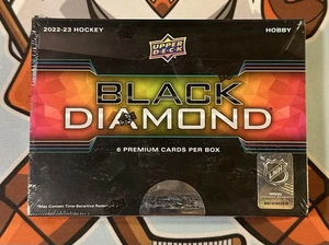 2022-23 Upper Deck Black Diamond Hockey Hobby Box SEALED - Picture 1 of 4