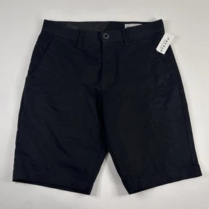 Pantalones Cortos de Skate NWt Volcom x Pacsun 30 x 10 Negros Mezcla de Algodón Informales - Imagen 1 de 3