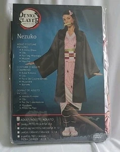 Demon Slayer Nezuko Costume/Cosplay Halloween Inspirit Designs Adult Size S New - Picture 1 of 3