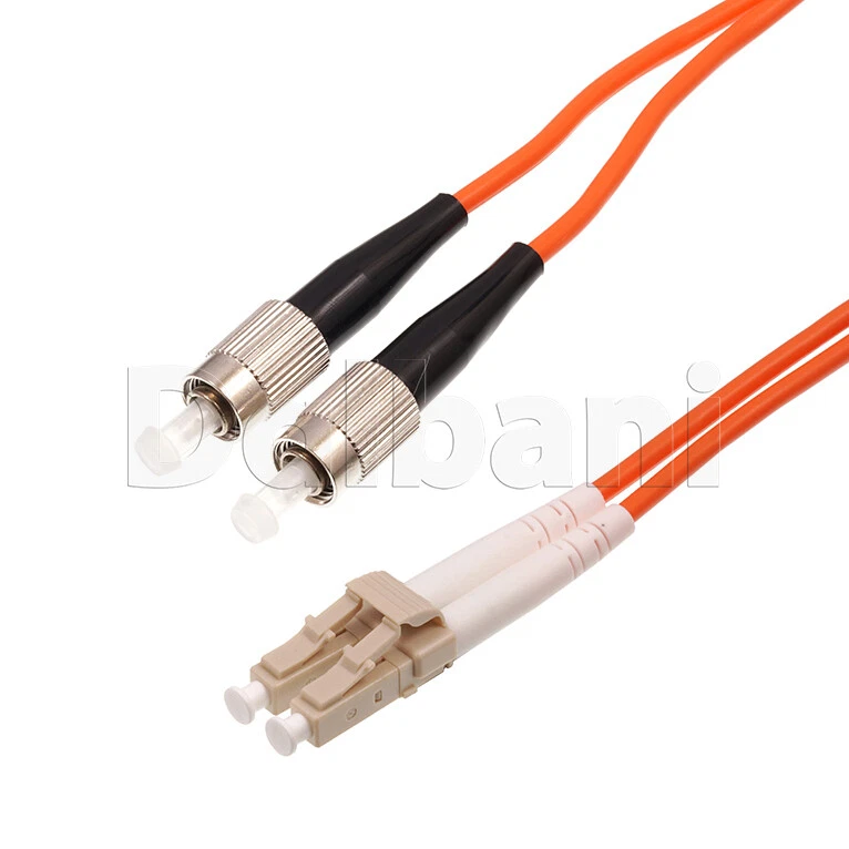Fiber Optic Cable Patch Cord LC-FC, Duplex Multimode DMM, 10 Meter - Image 1 of 1