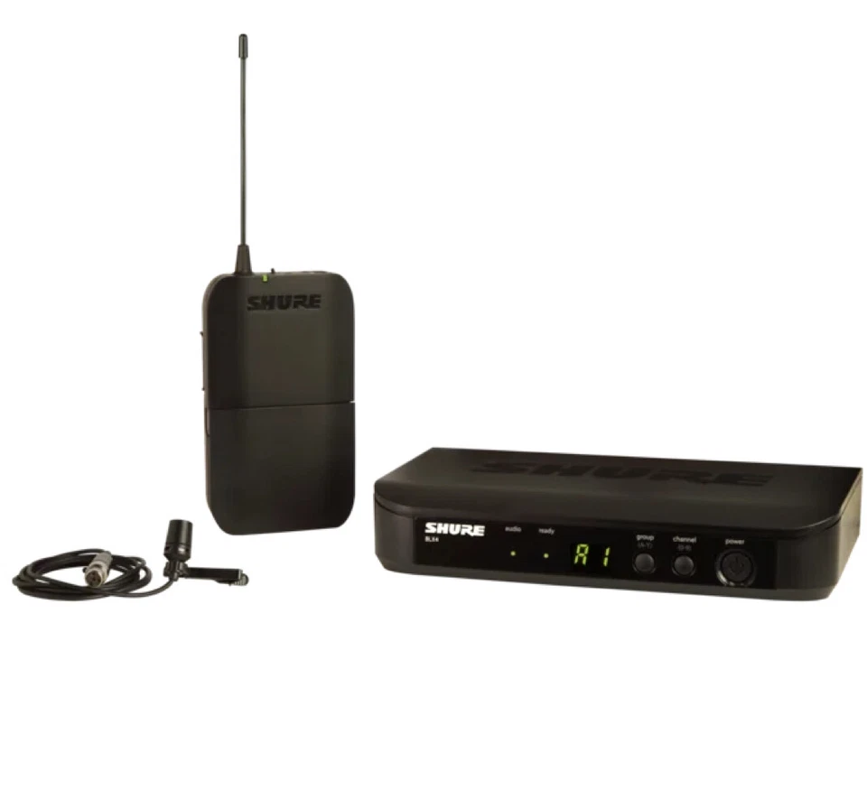 Shure BLX-14/CVL Lavalier Microphone Wireless Instrument System UPC042406367851 - Image 1 of 4