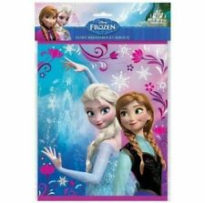 Disney Frozen 6 x Hard Back Note Books Pads Party Bag Fillers 