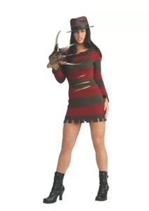 Costume Halloween adulto A Nightmare on Elm Street Rubie's Miss Krueger grande - Foto 1 di 5