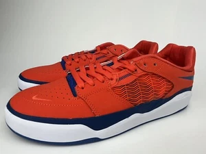 Nike SB Mens Ishod Wair Premium Skate Sneakers Orange Blue Jay Black Size M9 - Picture 1 of 15