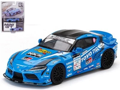 TOYOTA GR Supra - HKS #77 Fat Five Race - 2020 - D1 Grand Prix - Mini GT 1:64