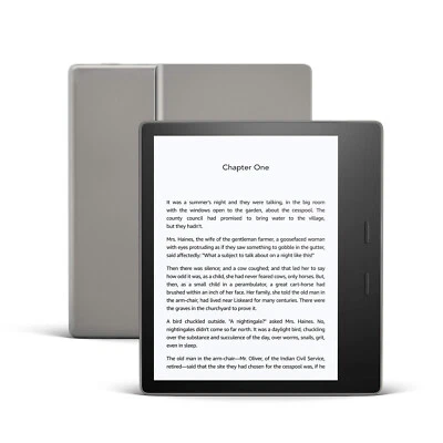 Amazon Kindle Oasis 10th Gen Adjustable Warm Light Waterproof 32 GB Graphite - Image 1 of 4