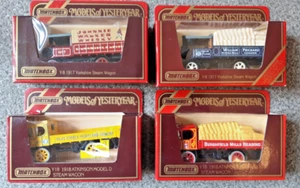 Matchbox Models of Yesteryear Y8 Y18 Y27 Y-8 Y-18 Y-27 Steam Wagons - NEW - Picture 1 of 11