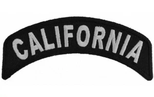 BRANDNEU CALIFORNIA STATE ROCKER BIKER AUFBÜGLER PATCH - Bild 1 von 1