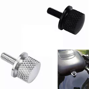 2 pezzi bullone sedile vite portapacchi posteriore per Harley Sportster Dyna Softail Touring - Foto 1 di 8