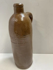 Seltesr Herzogthum Nassau Old Stone Clay Handled Bottle GnuFashion - Picture 1 of 13