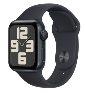 Apple Watch SE (2022) 40mm Midnight Aluminum Case, M/L CELLULAR - Zdjęcie 1 z 5