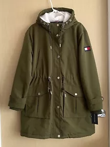 Chaqueta TOMMY HILFIGER Verde Ejército/Azul Marino Talla L - Imagen 1 de 8
