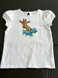 Janie and Jack Embroidered Giraffe Tee Size 7 years - Picture 1 of 11