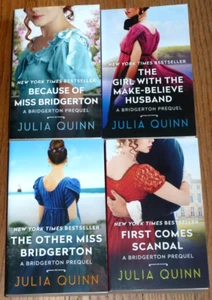 The Rokesbys Bridgerton Prequels Series Books 1 - 4 Collection Set By Julia Quin - Picture 1 of 4