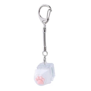 Silicone Cats Paws Switches Tester Keychain Stress Relief Toy for Mechanical - Photo 1/8