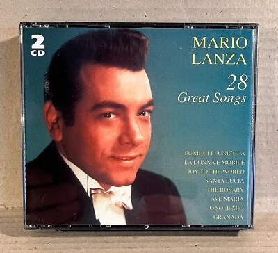 Mario Lanza 28 Great Songs 2CD Box Ave Maria-O Sole Mio-Granada - Bild 1 von 4